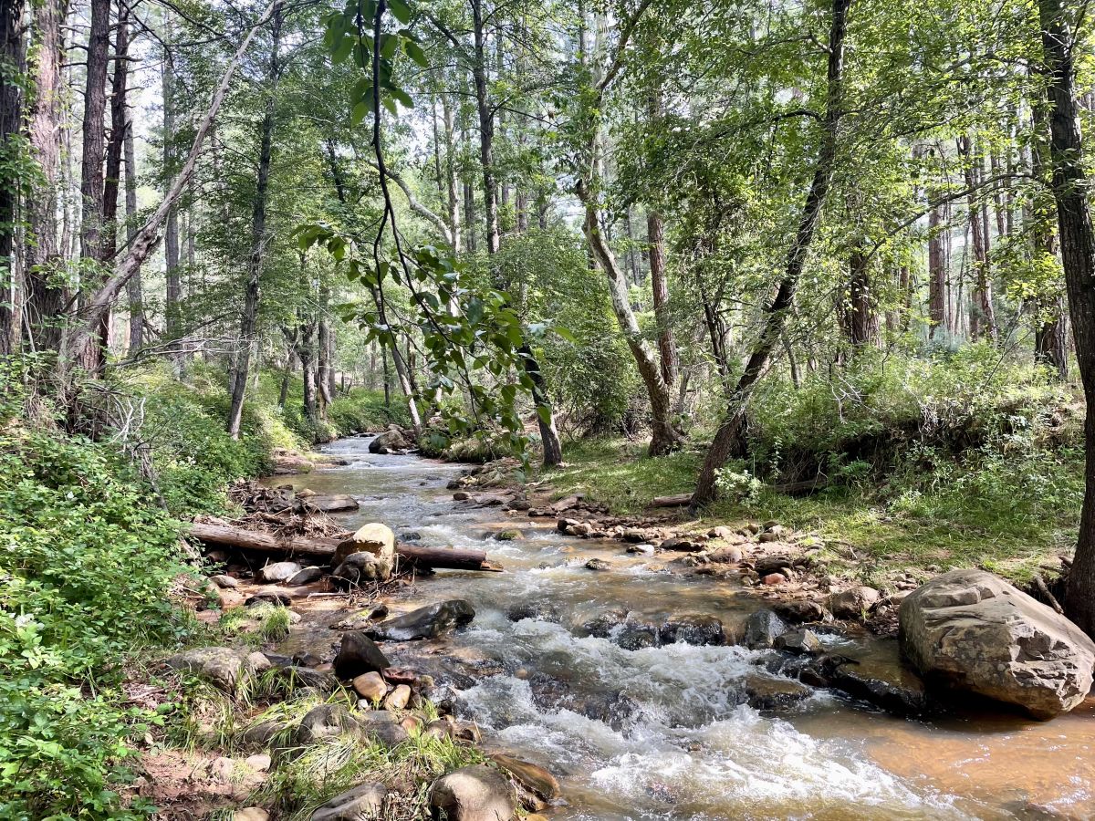 Babbling East Verde river